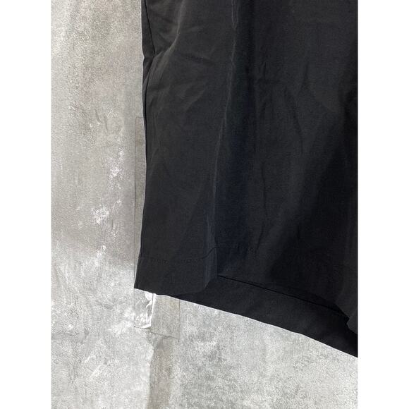 PERRY ELLIS PORTFOLIO Men's Black Solid Regular-Fit Stretch Tech Short SZ 36 - Picture 5 of 10